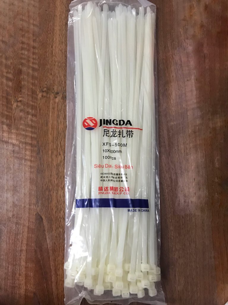 Dây rút nhựa 10*500mm - Bao Bì Mai Phương