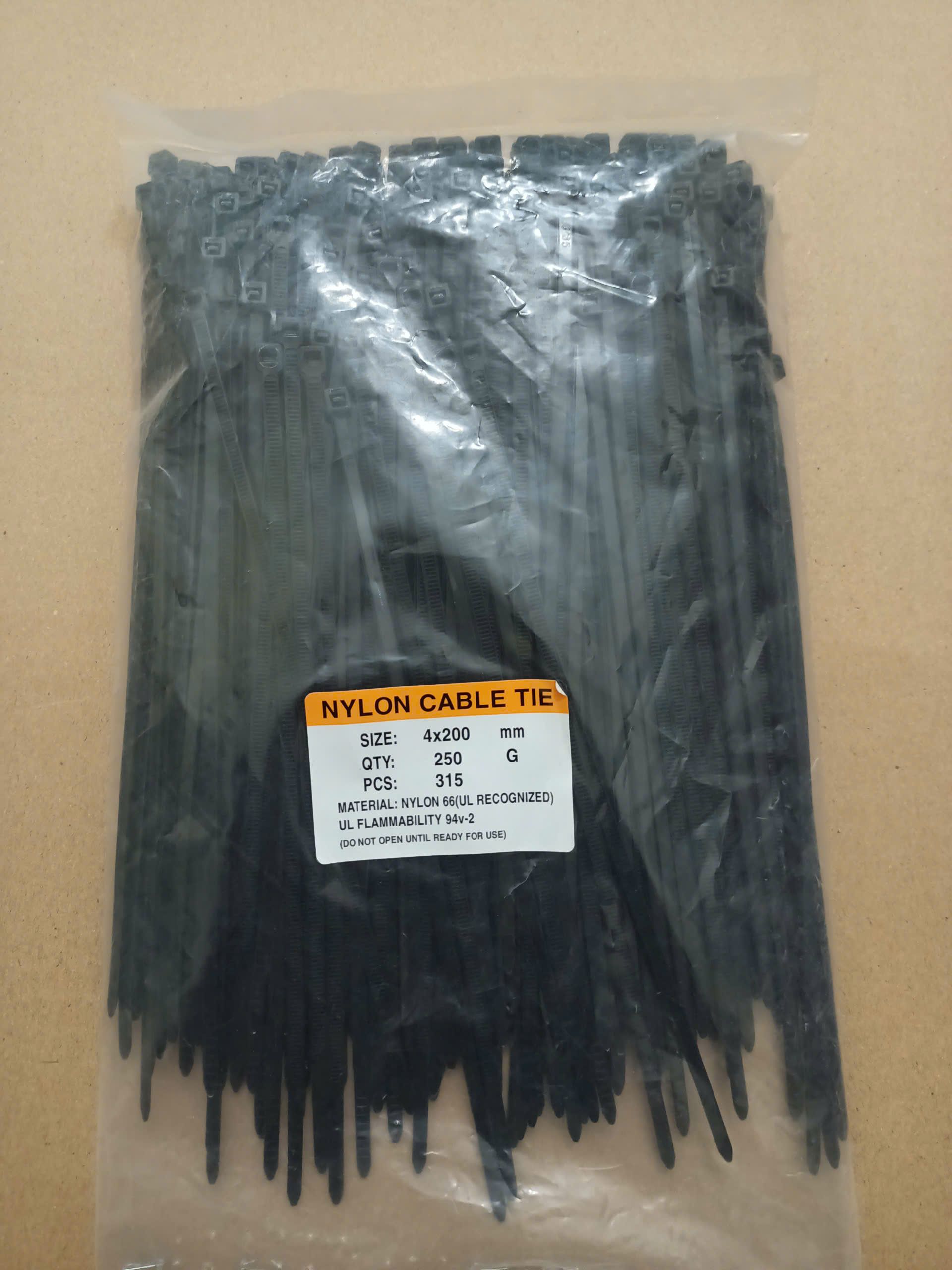 Dây thít nhựa đen - Ảnh 4